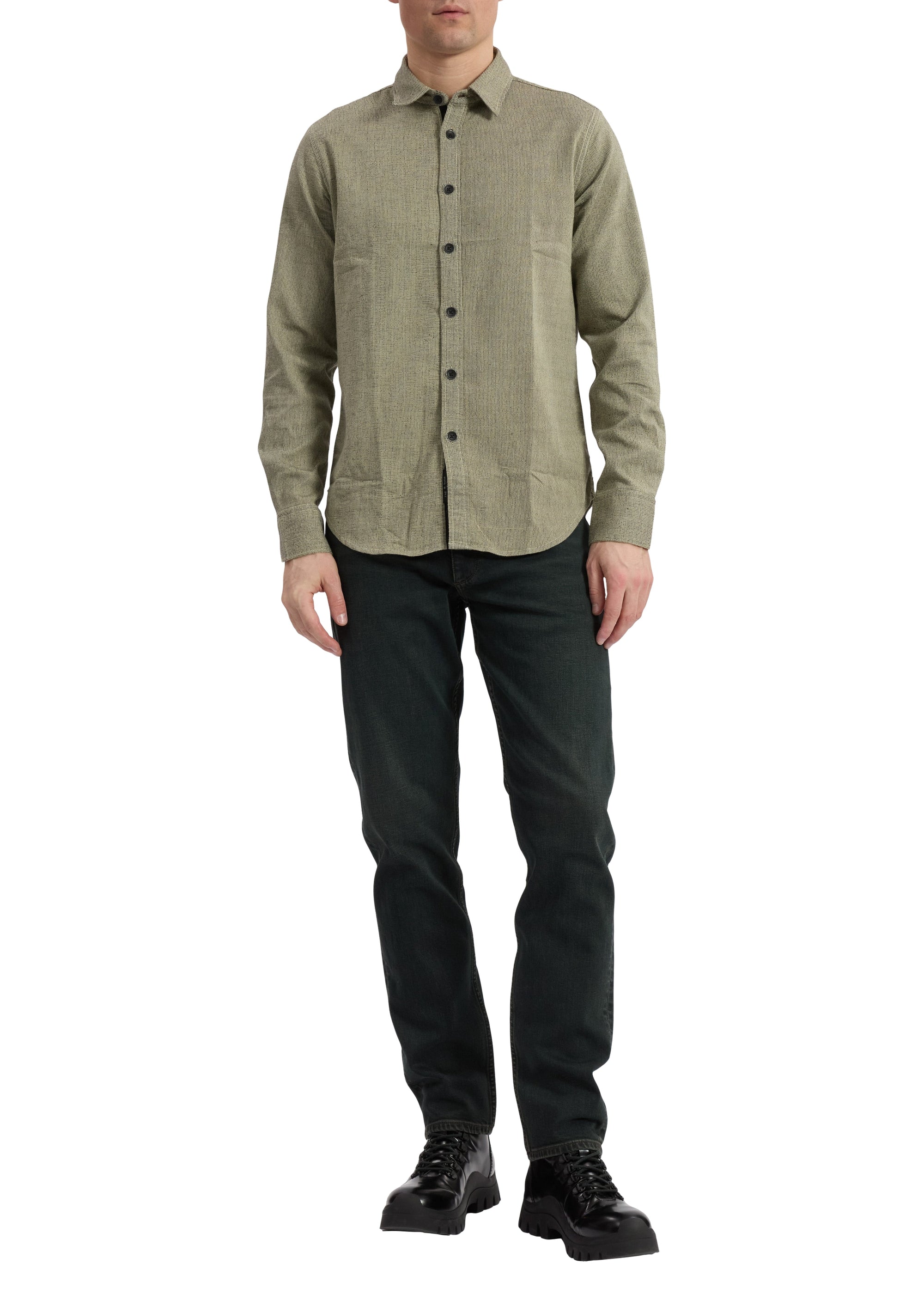 Chemise Tomlin en coton - Sauge
