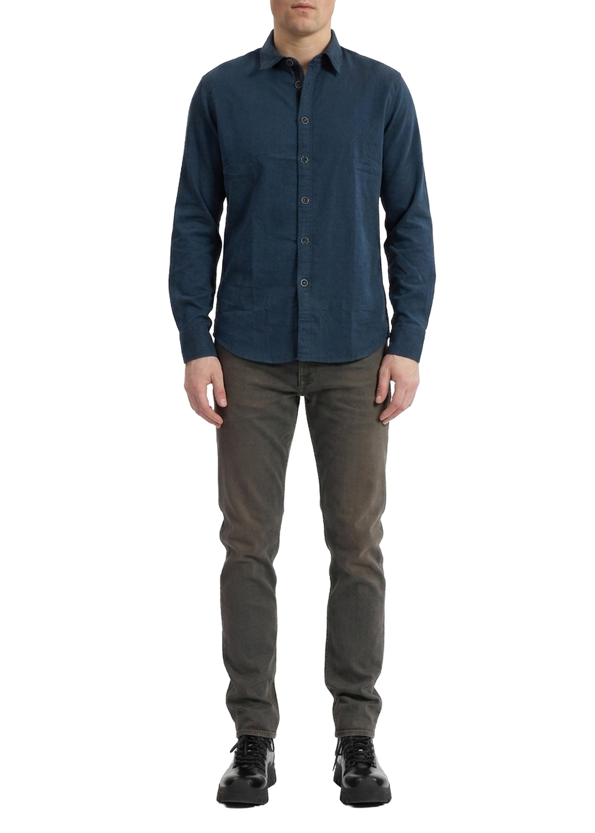 Chemise Tomlin en coton - Bleu Délavé