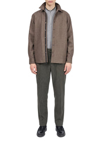 Veste Chelsea en laine - Marron