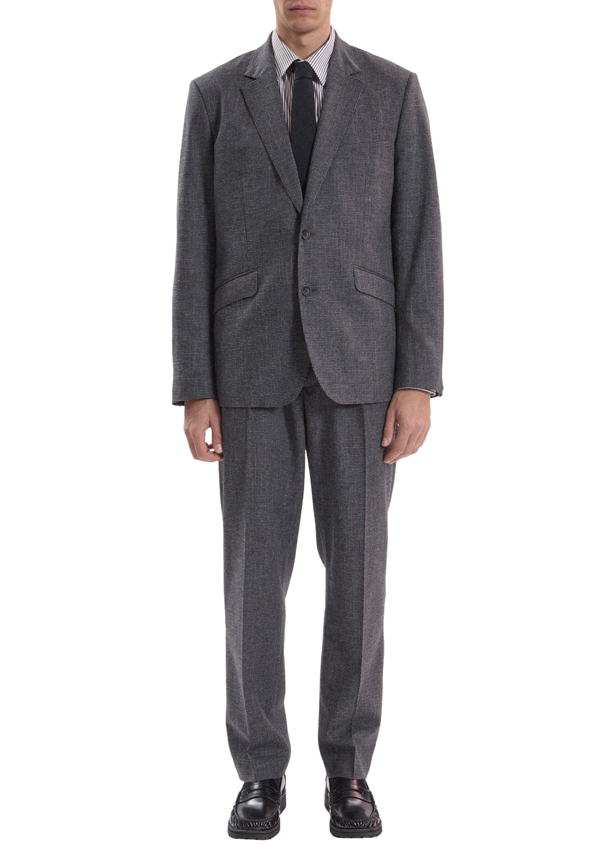 Blazer Butler en laine mélangée - Gris