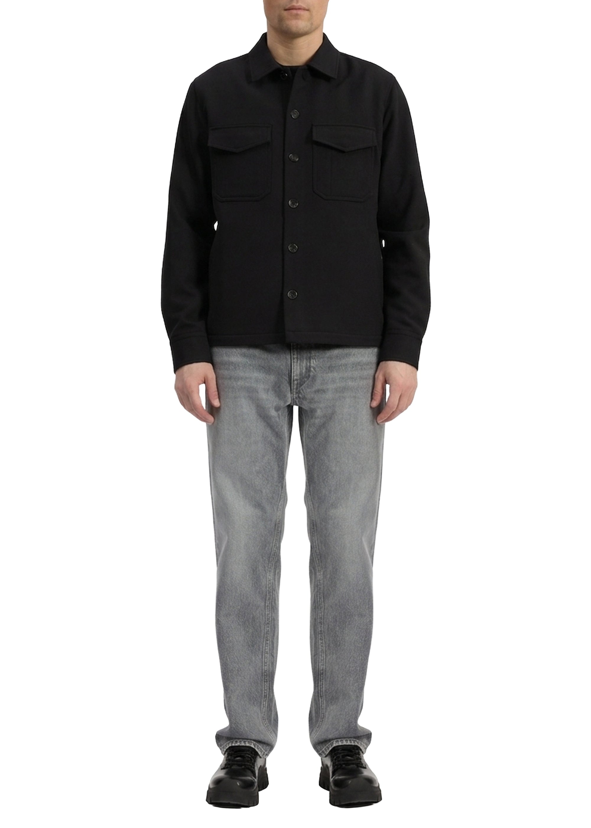 Veste Hyde Italian en laine - Noir