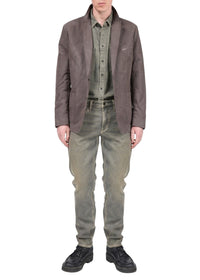 Pantalon Fit 3 Authentic en denim - Gris Olive