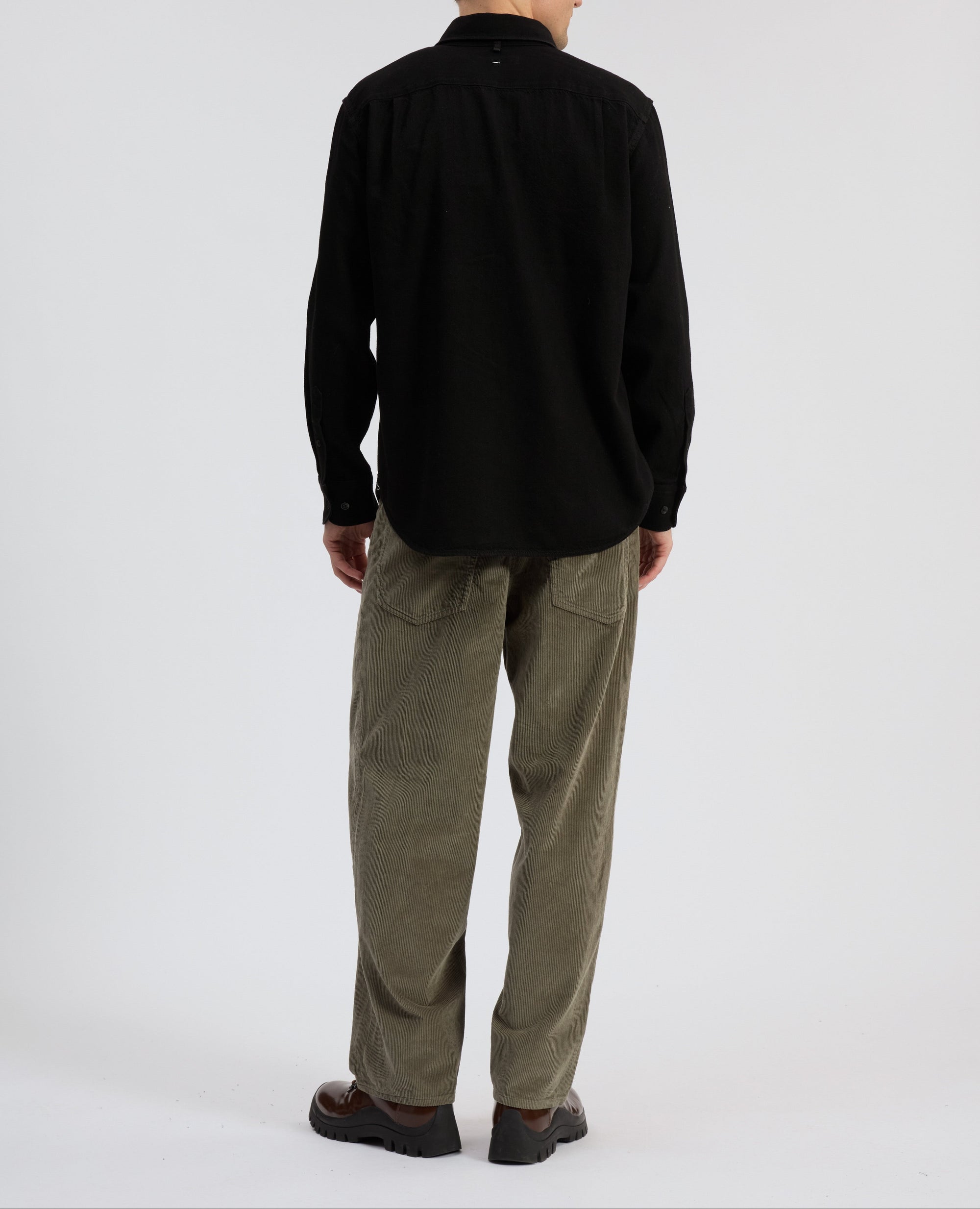 Chemise Finch en denim - Noir