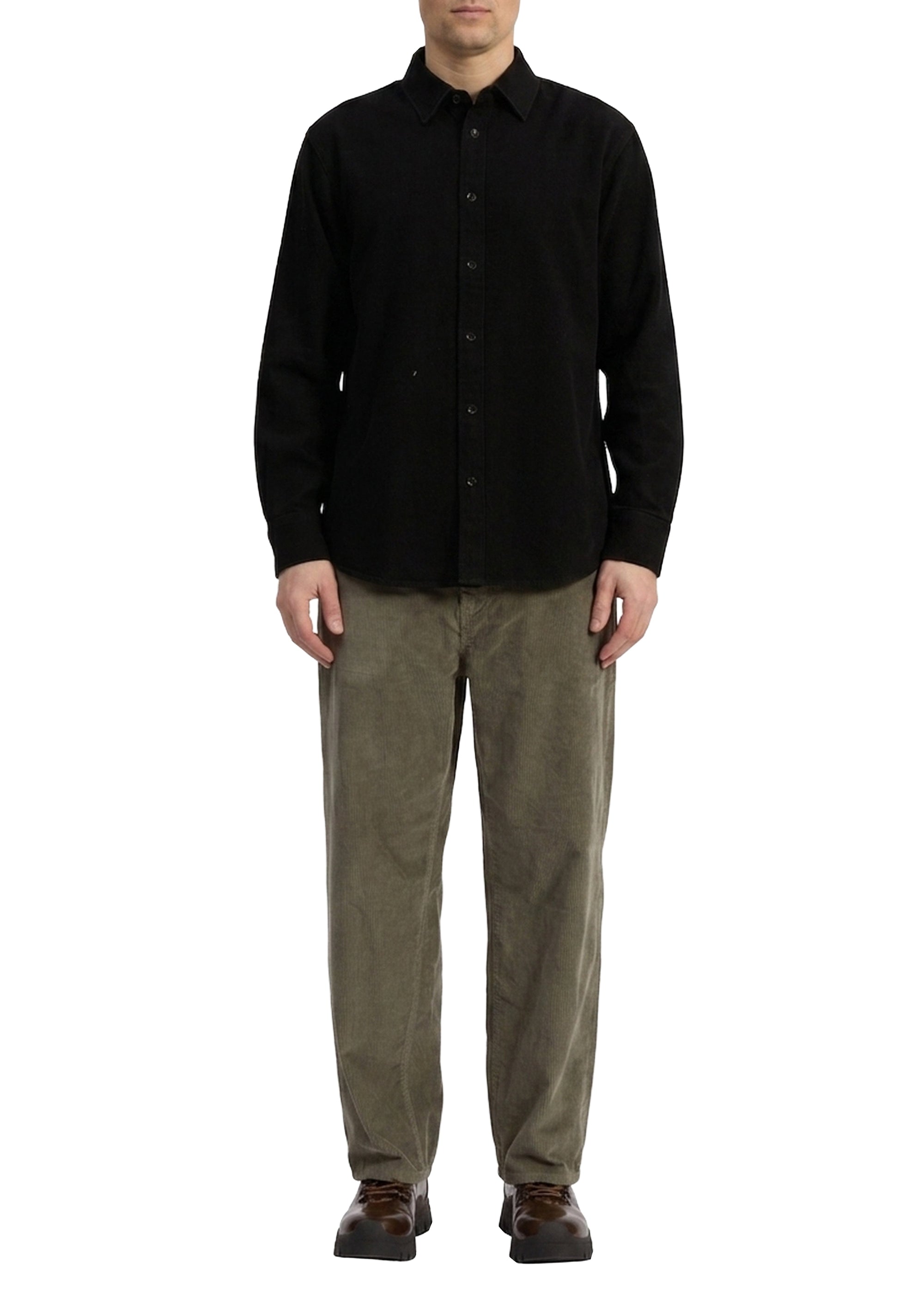 Chemise Finch en denim - Noir