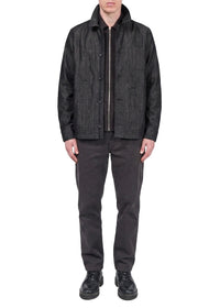 Pantalon chino Evan en coton - Noir