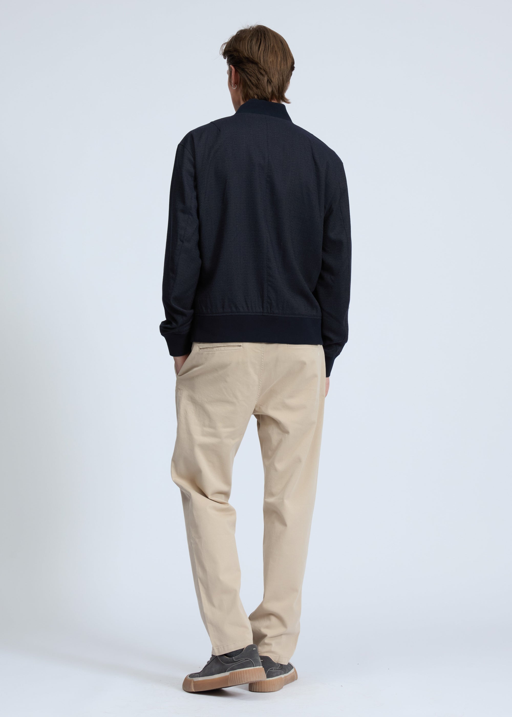 Pantalon chino Evan en coton - Light Metal