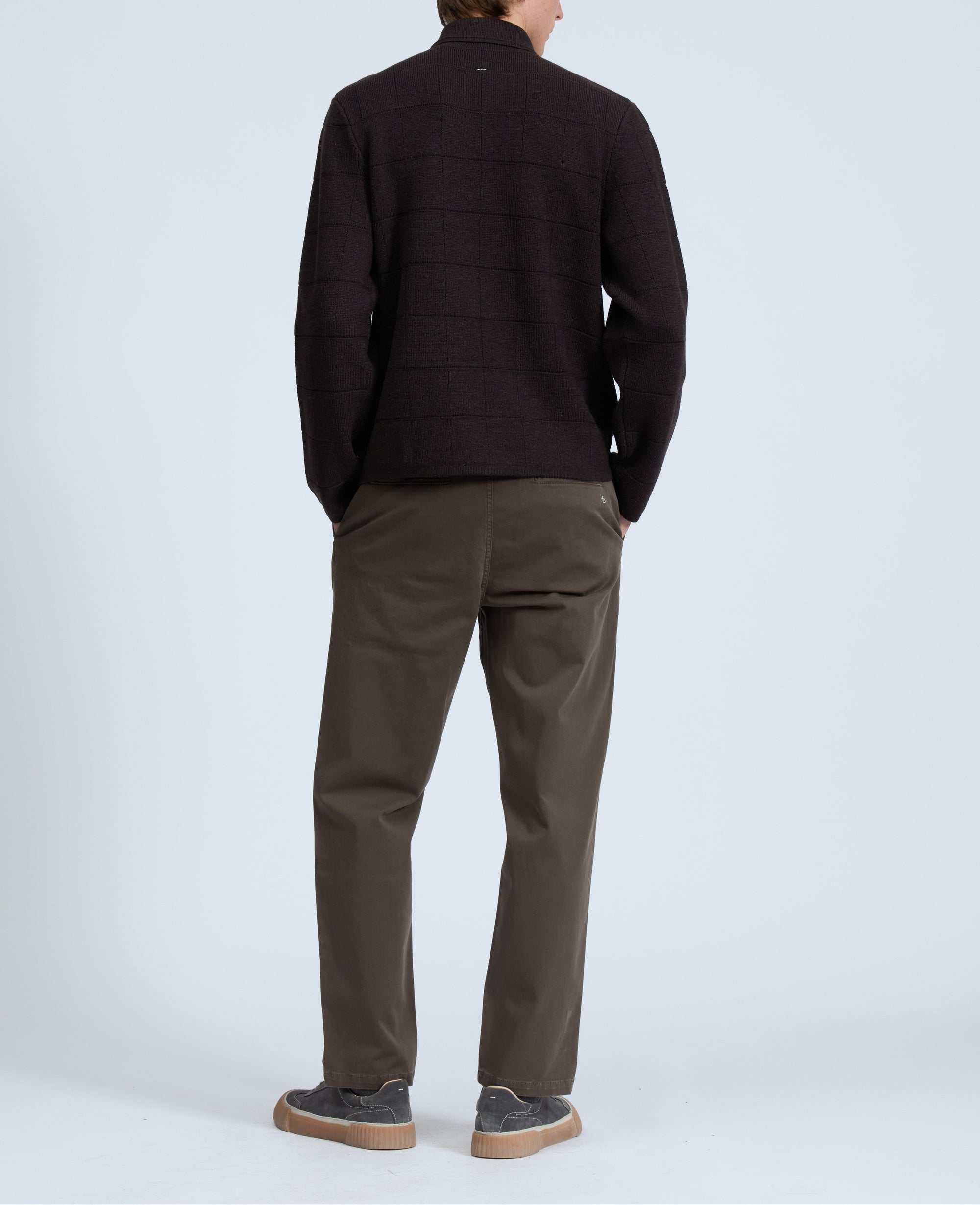 Pantalon chino Evan en coton - Bark