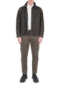 Pantalon chino Evan en coton - Bark