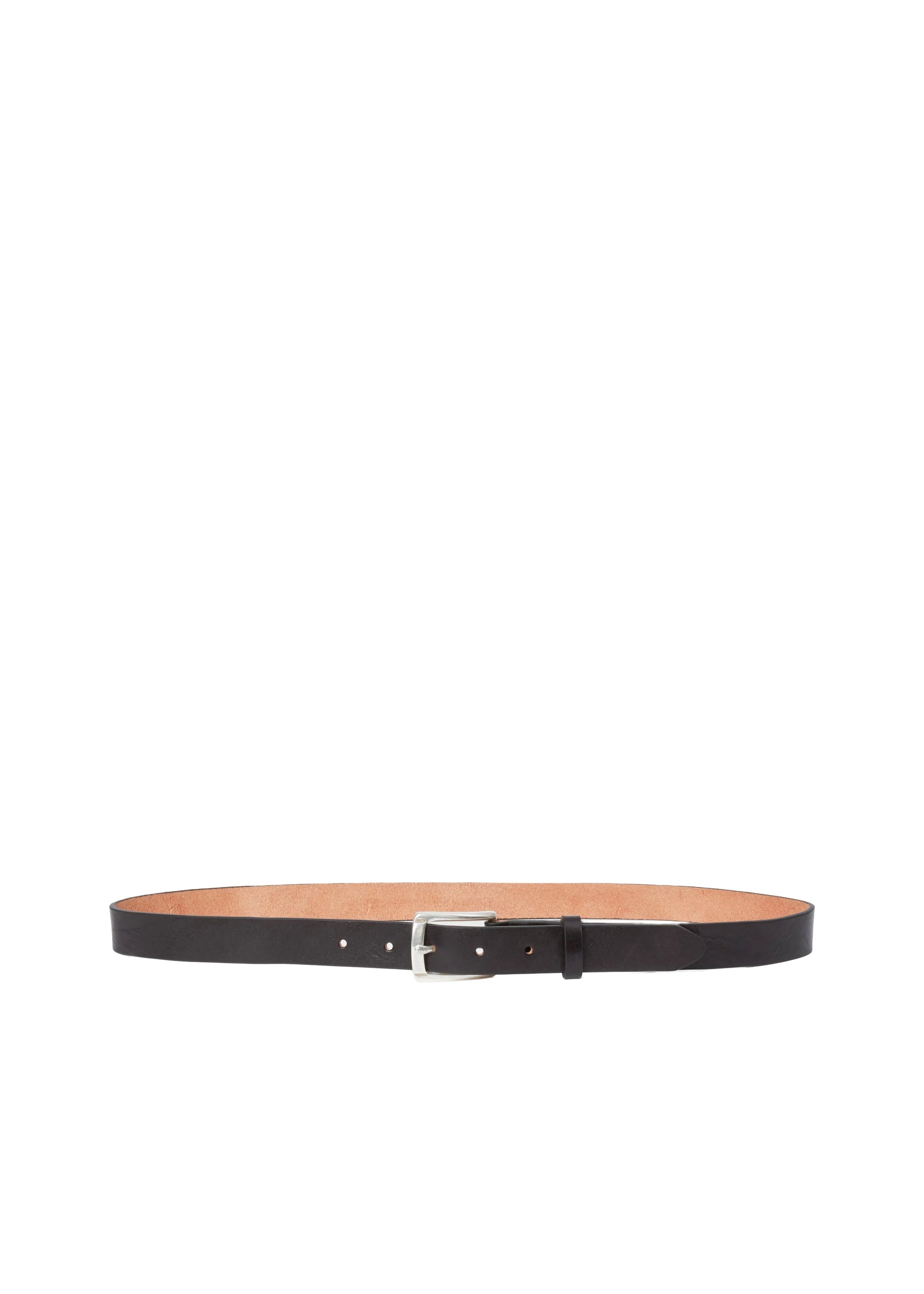 Ceinture Logan en cuir - Noir