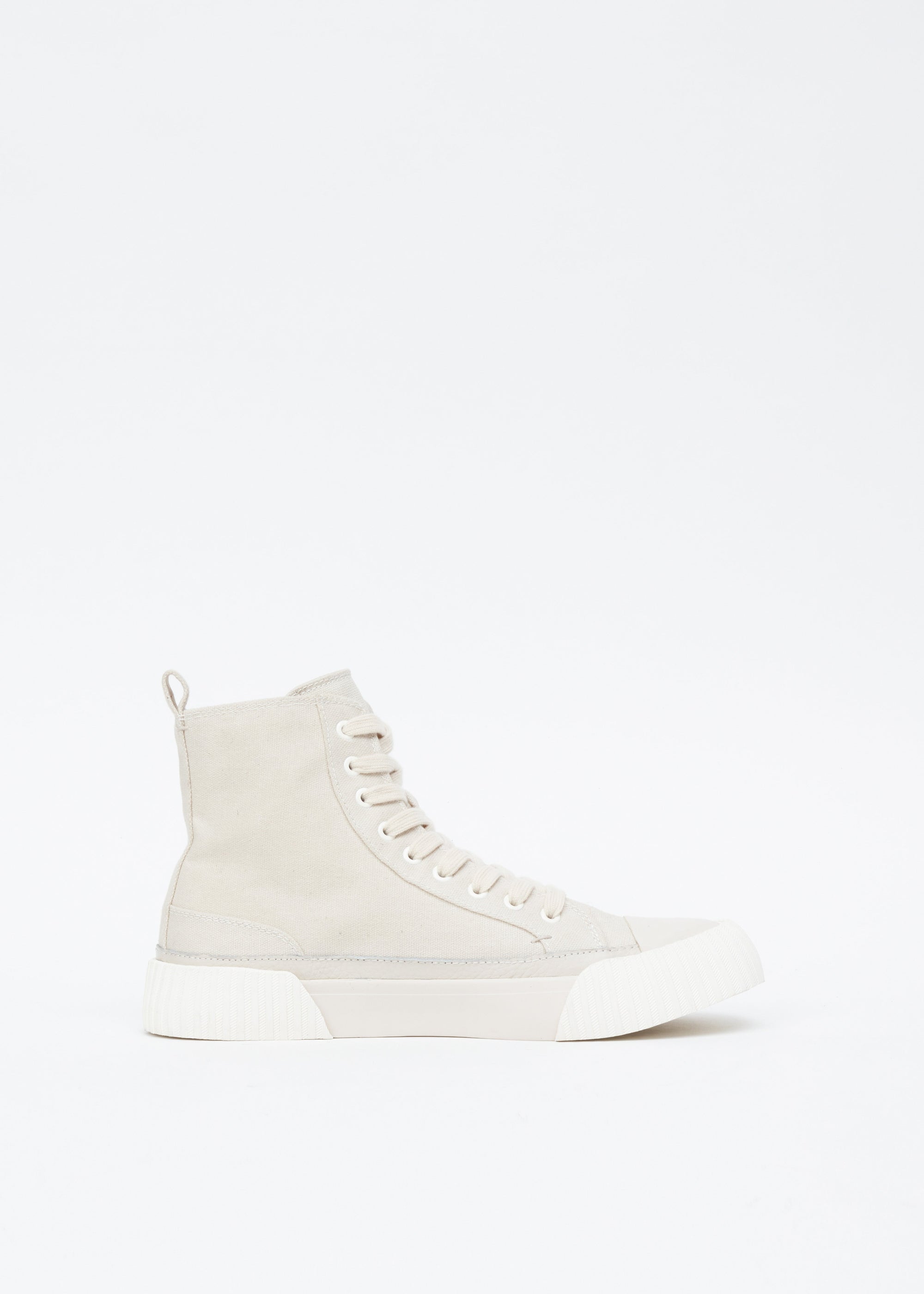 Sneakers montantes Jones en coton - Cloud Sand
