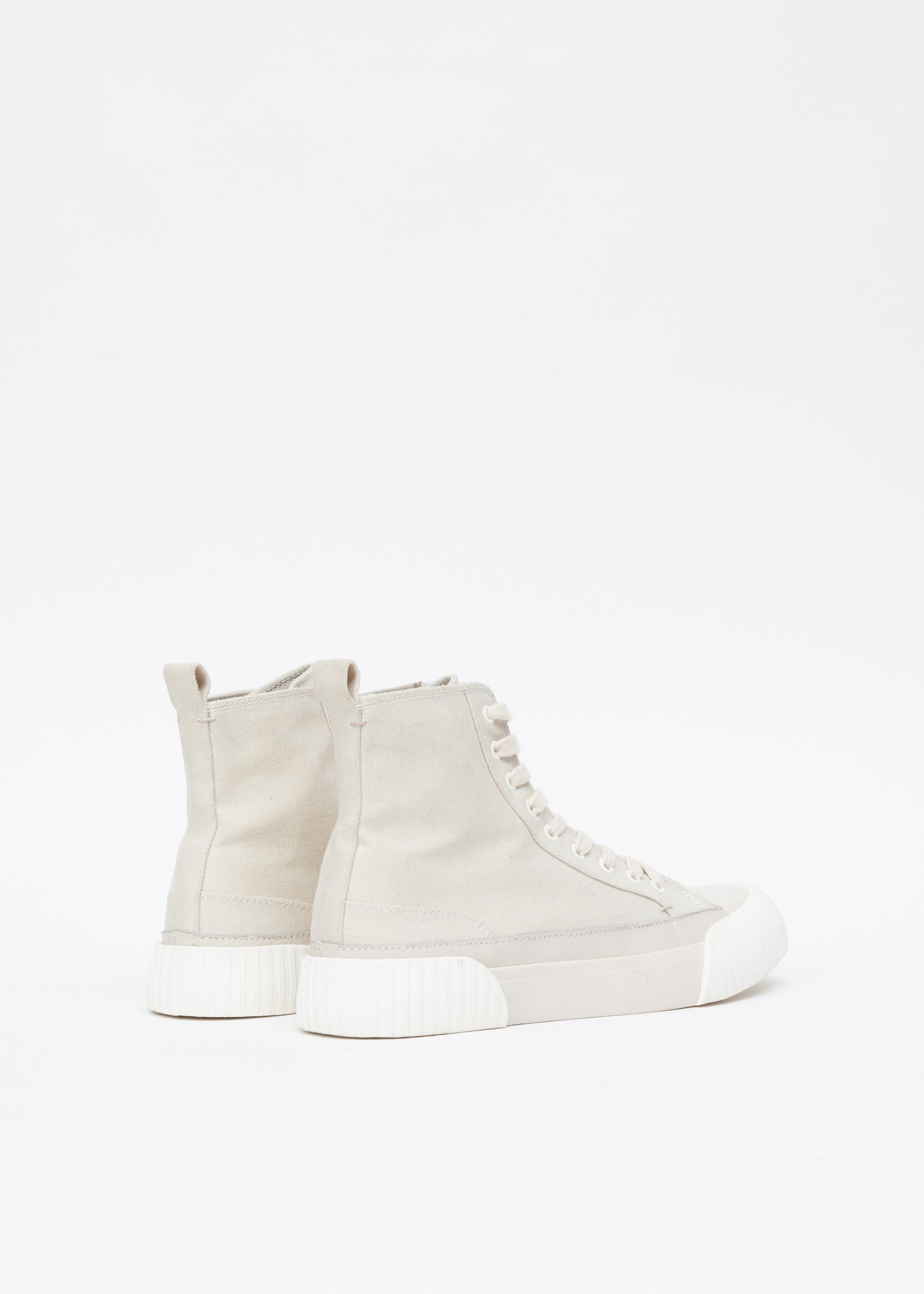 Sneakers montantes Jones en coton - Cloud Sand