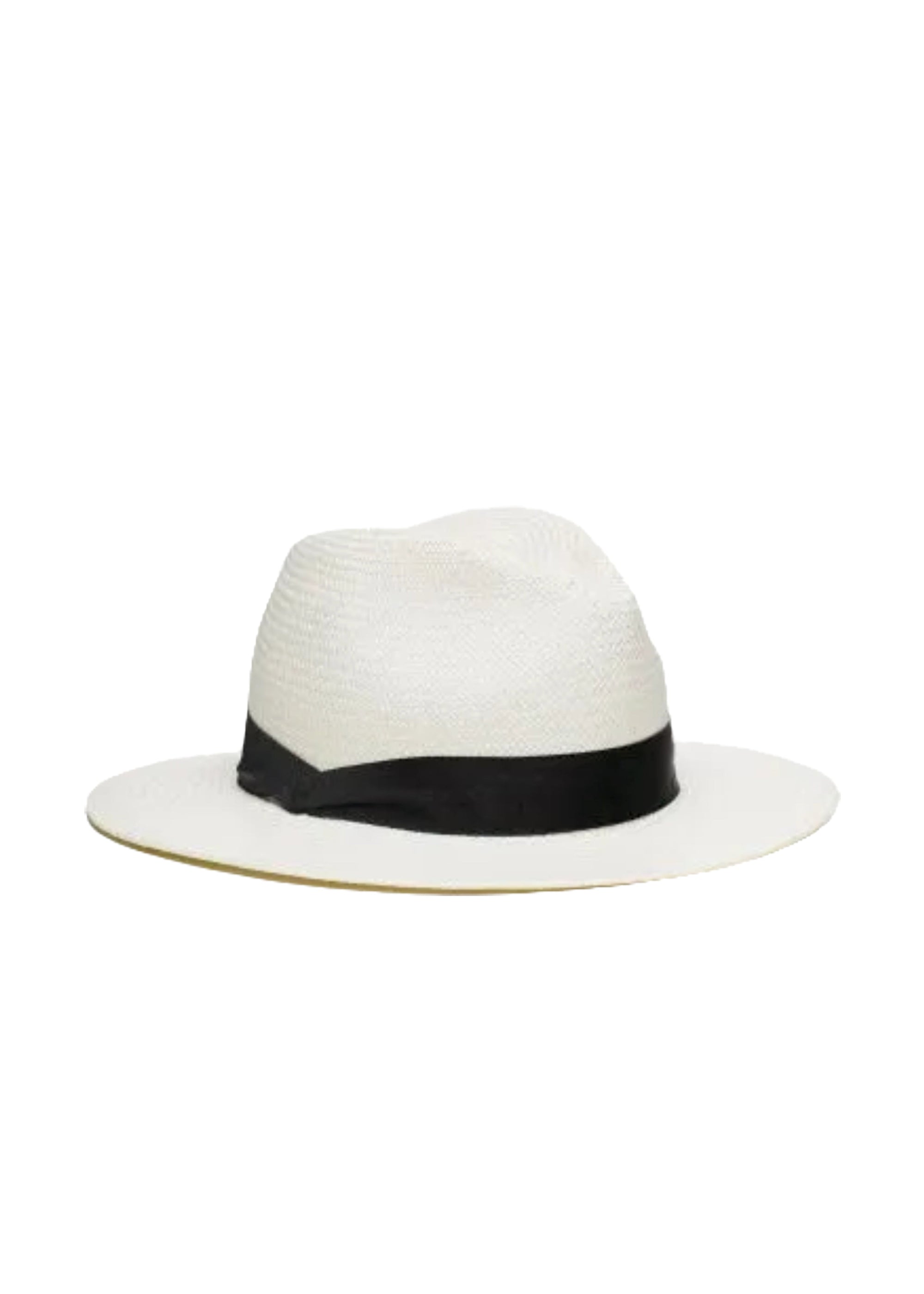 Chapeau Panama en coton - Blanc