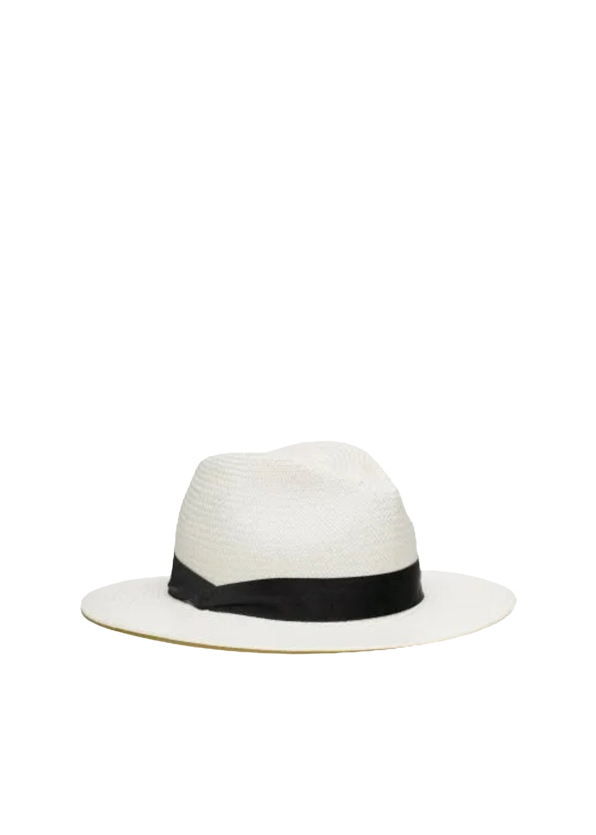 Cotton Panama hat - White