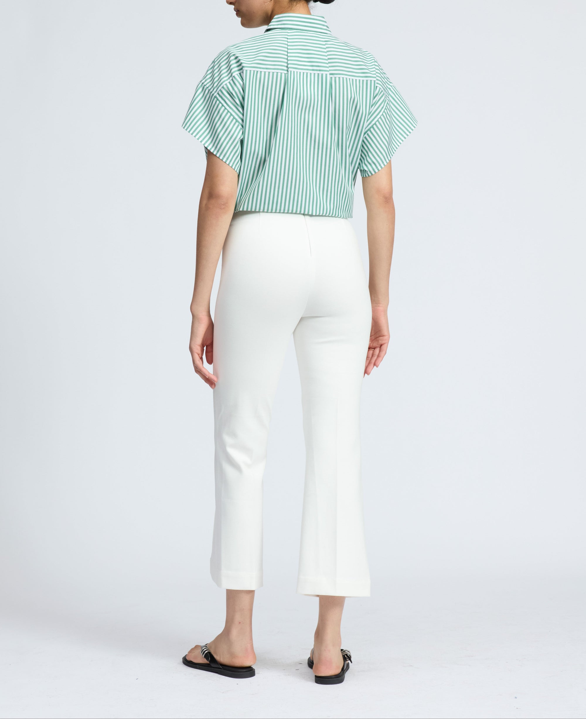 Pantalon flare Irina - Blanc