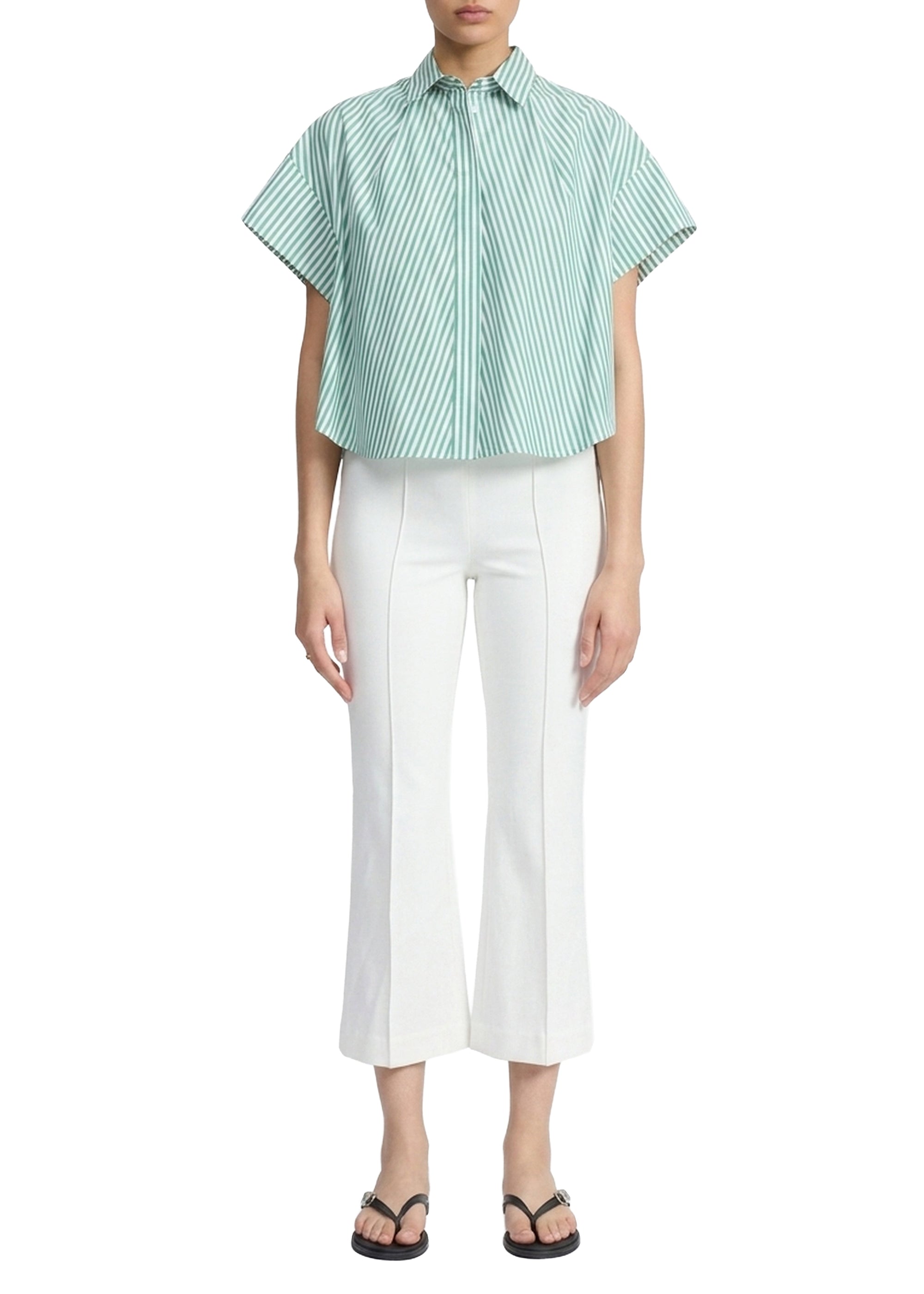 Pantalon flare Irina - Blanc