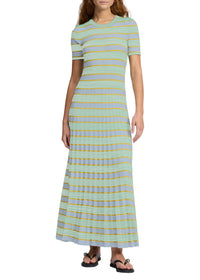 Robe longue Eloise - Vert