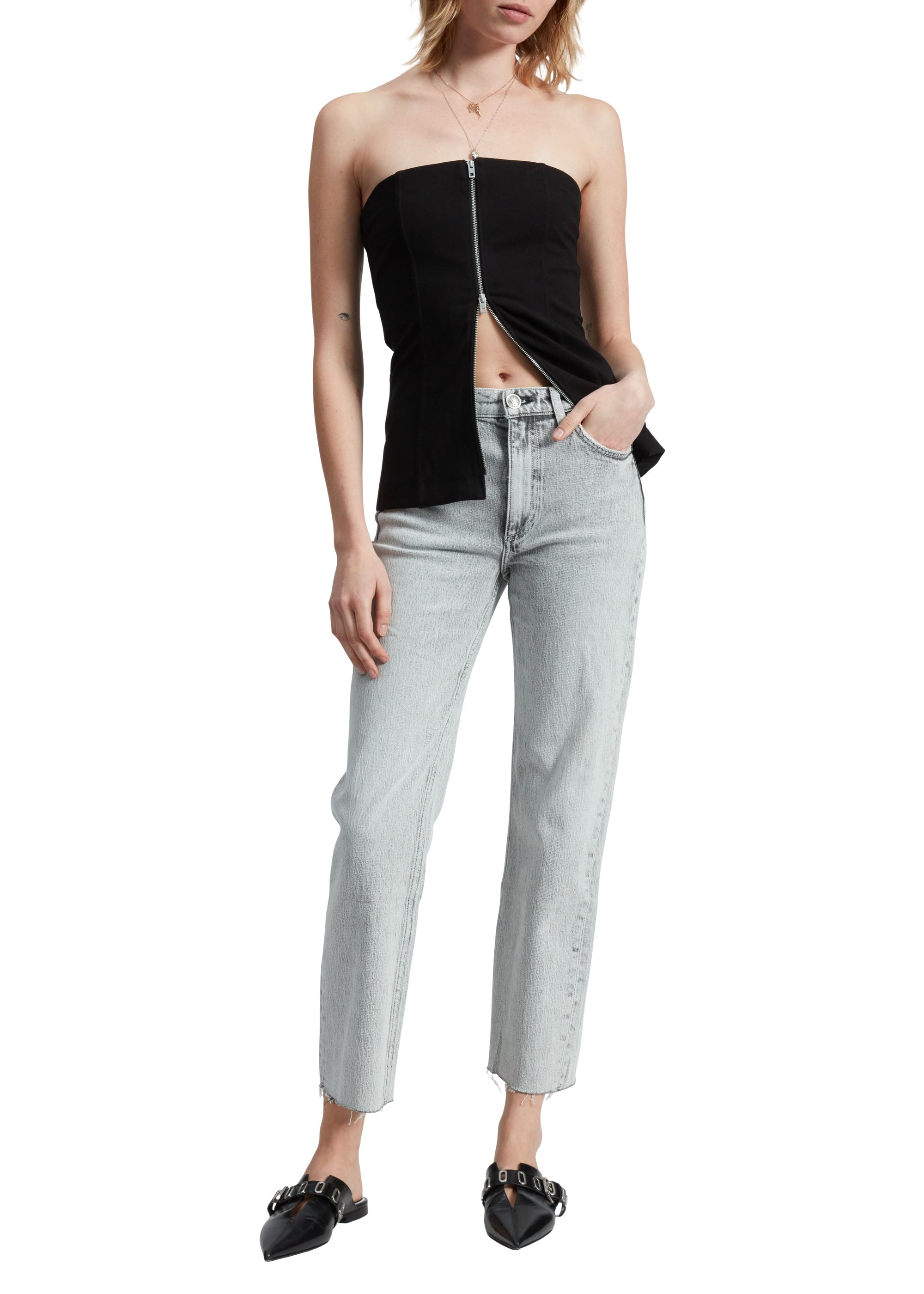Pantalon Harlow en denim - Lou