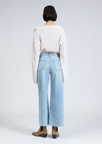 Pantalon large Sofie en denim - Lou
