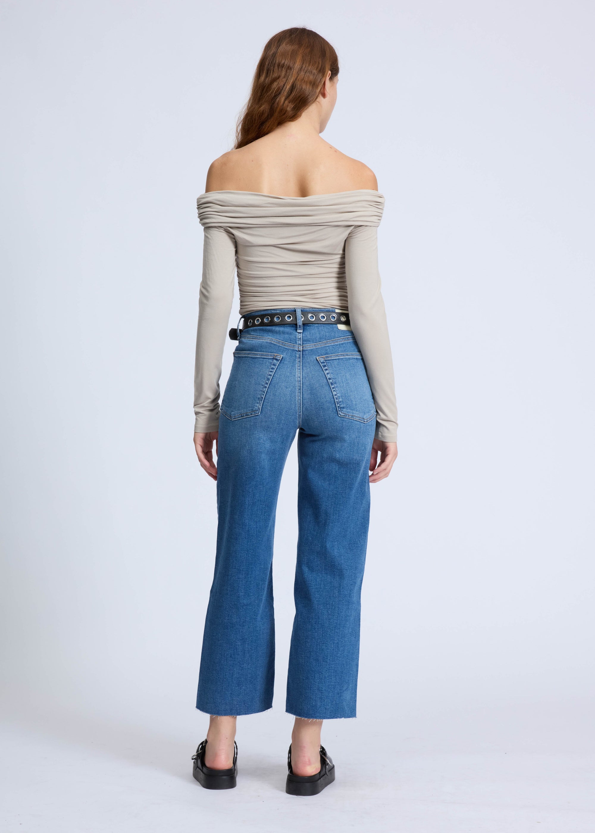 Pantalon wide leg Andi en denim - Scout