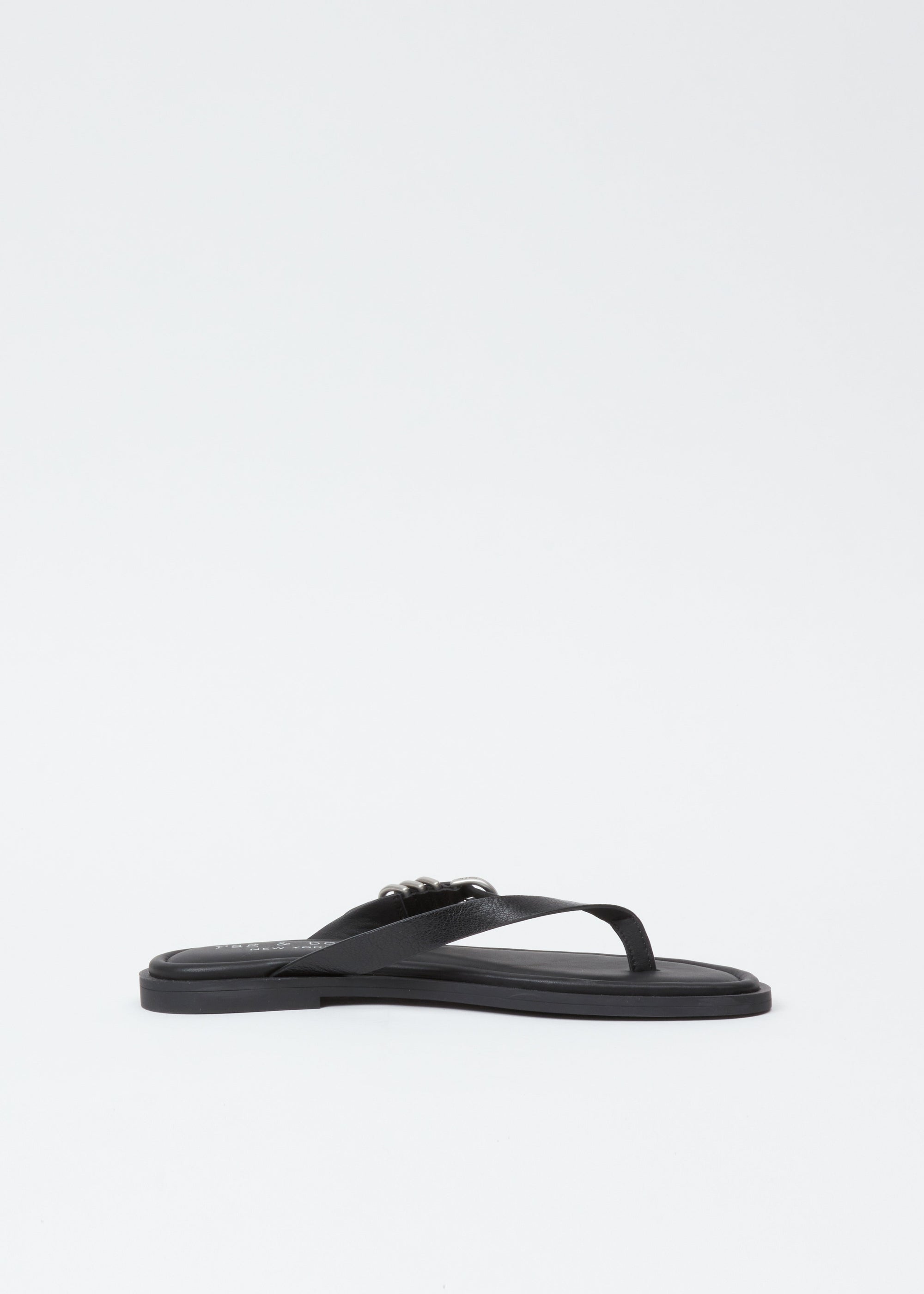 Sandales Gia en cuir - Noir