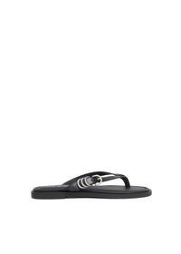 Sandales Gia en cuir - Noir