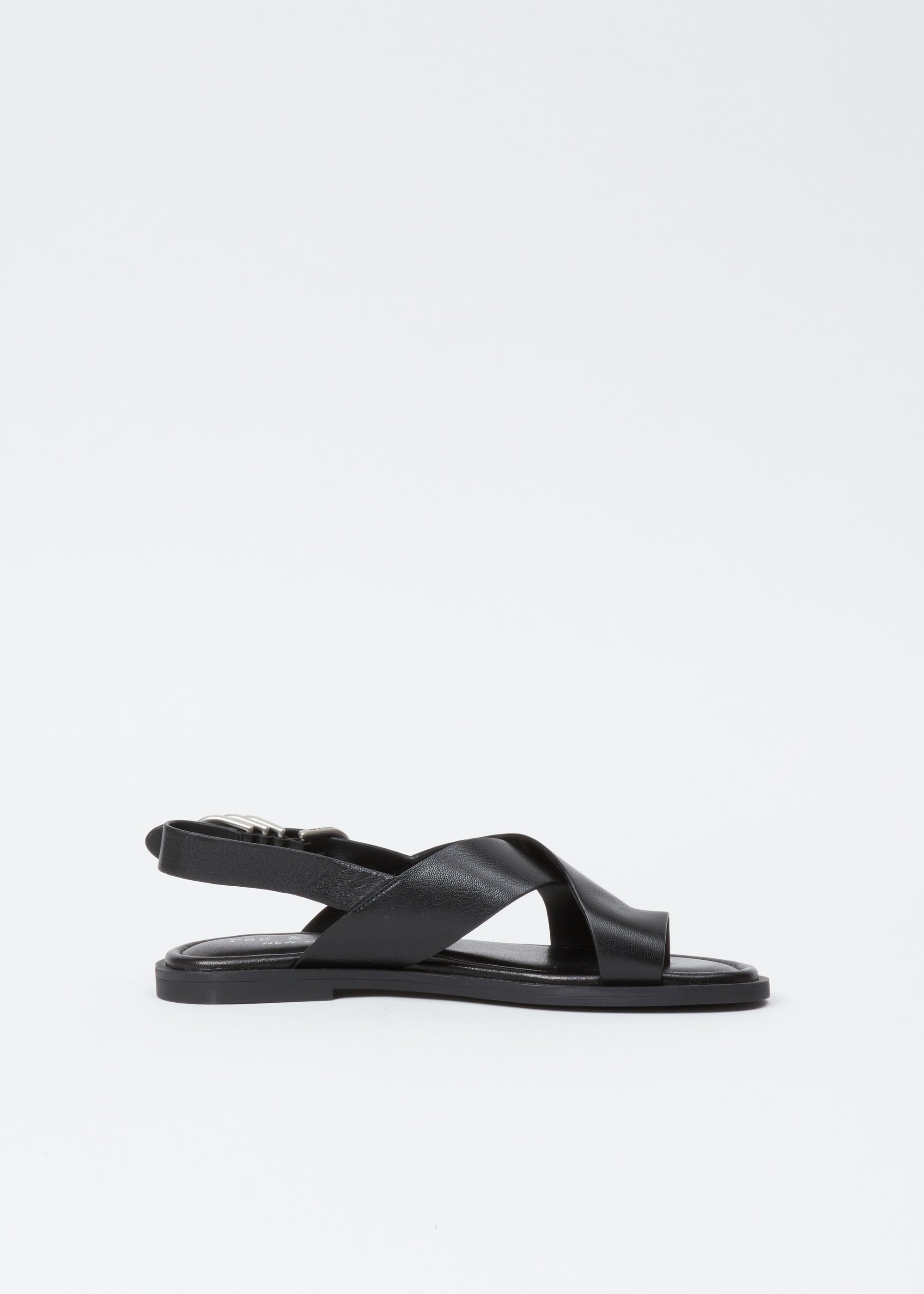 Sandales Gia en cuir - Noir
