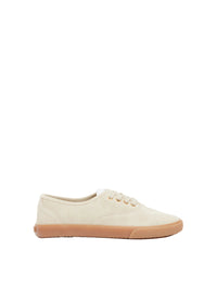 Sneakers Billie en daim - Macadamia