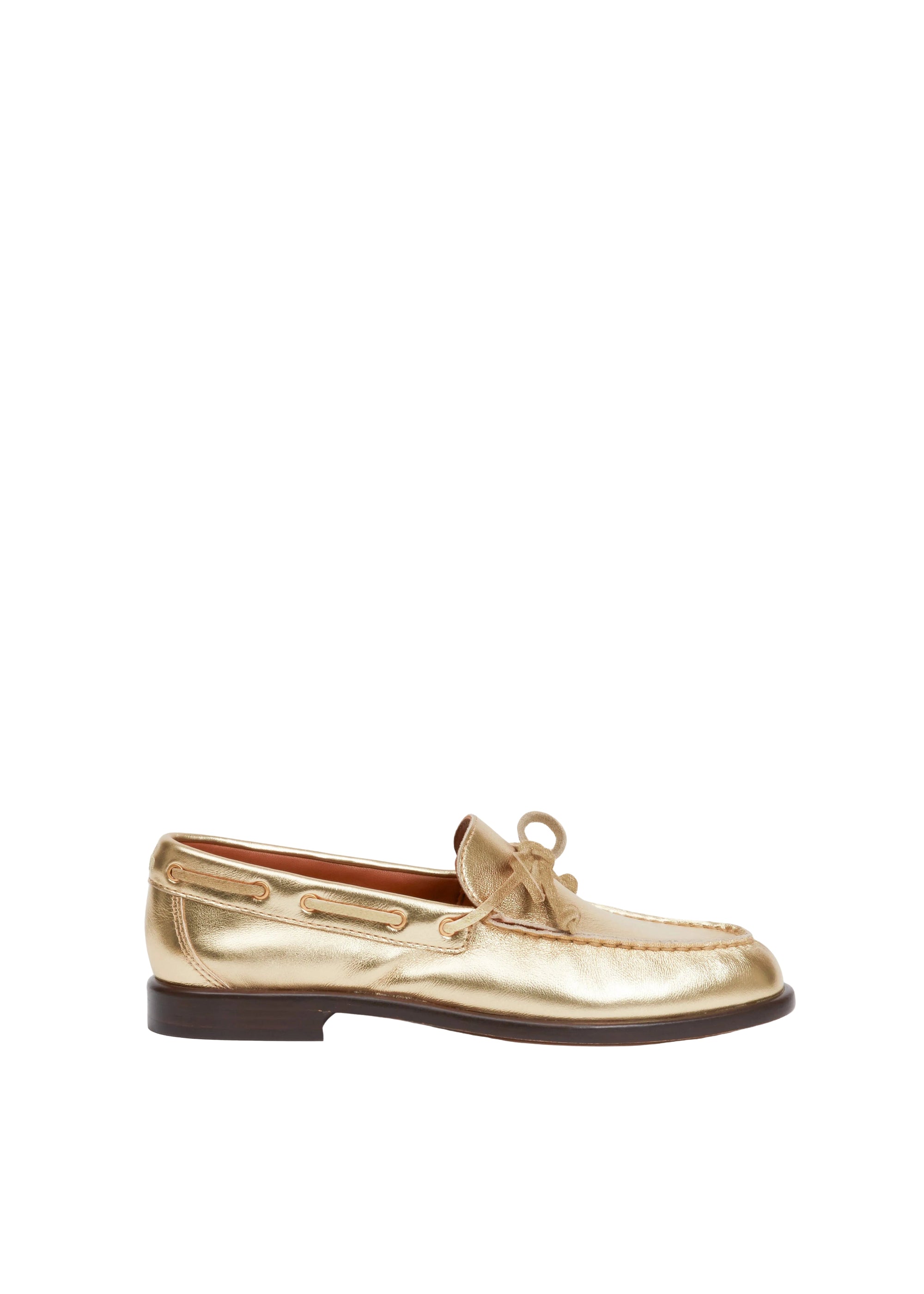 Mocassins Carter en cuir - Doré