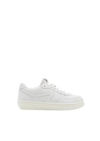 Sneakers Retro Court en cuir - Blanc