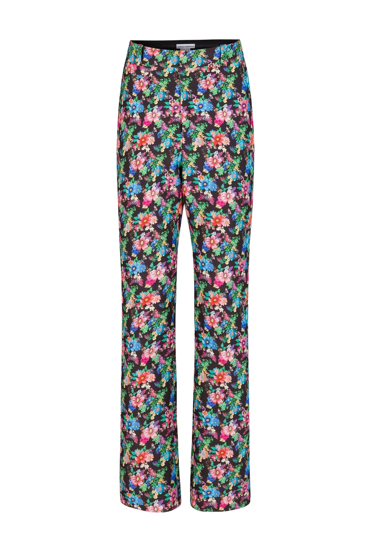 Pantalon à imprimé fleurs - Black Wild Garden