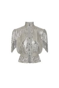 ZZNOSTOCK_Silver Top - Silver