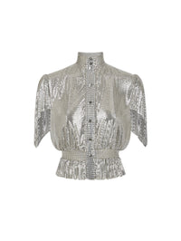 ZZNOSTOCK_Silver Top - Silver