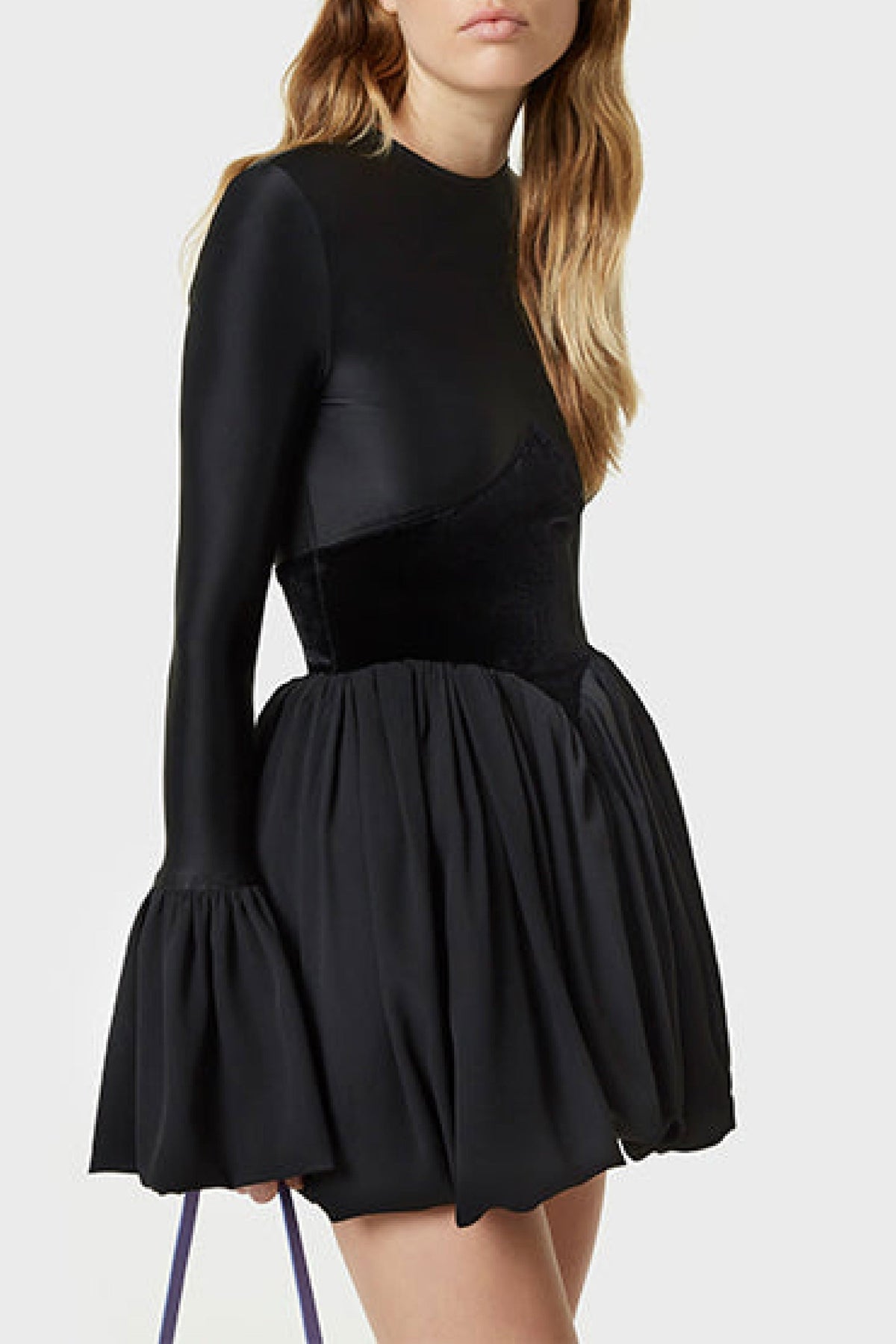 ZZNOSTOCK_Black Robe - Black
