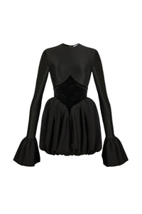 ZZNOSTOCK_Black Robe - Black