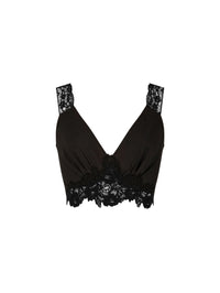 Débardeur en dentelle noir - Black