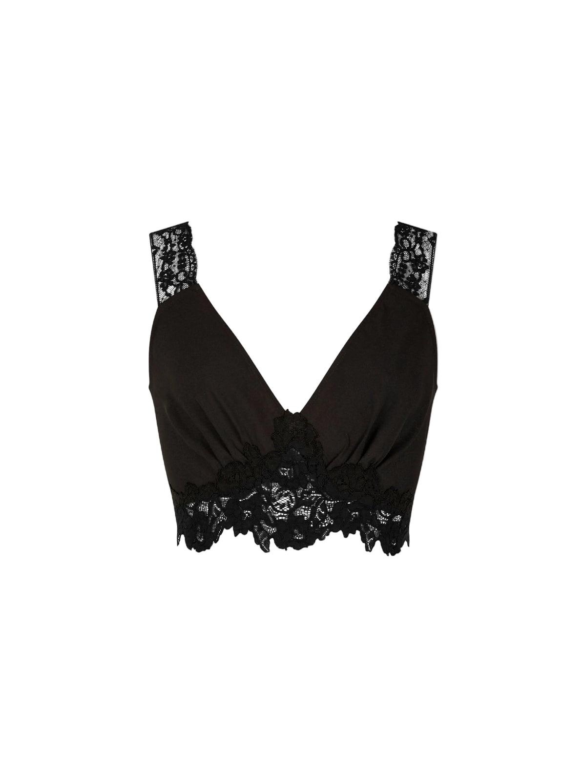 Débardeur en dentelle noir - Black
