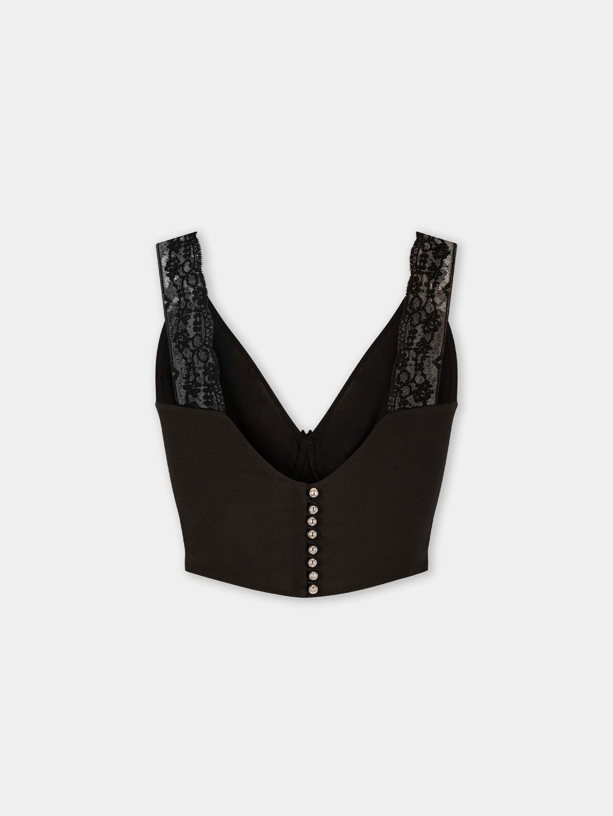 Débardeur en dentelle noir - Black