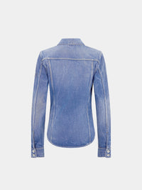 Chemise 1969 avec sequins en denim - Denim Stone