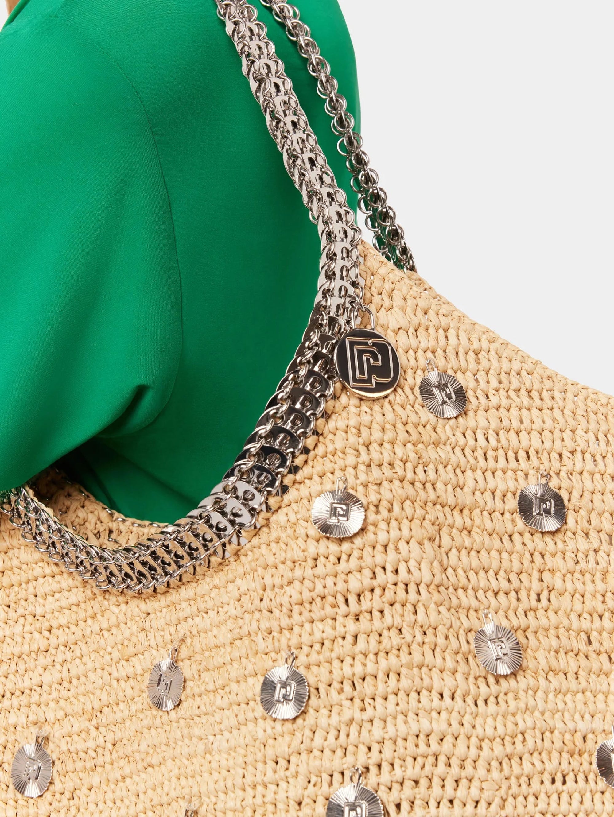 Natural & Silver Sac - Natural & Silver