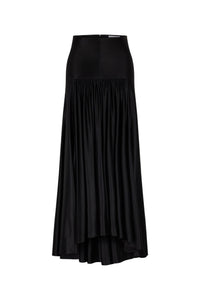Jupe longue en jersey - Black