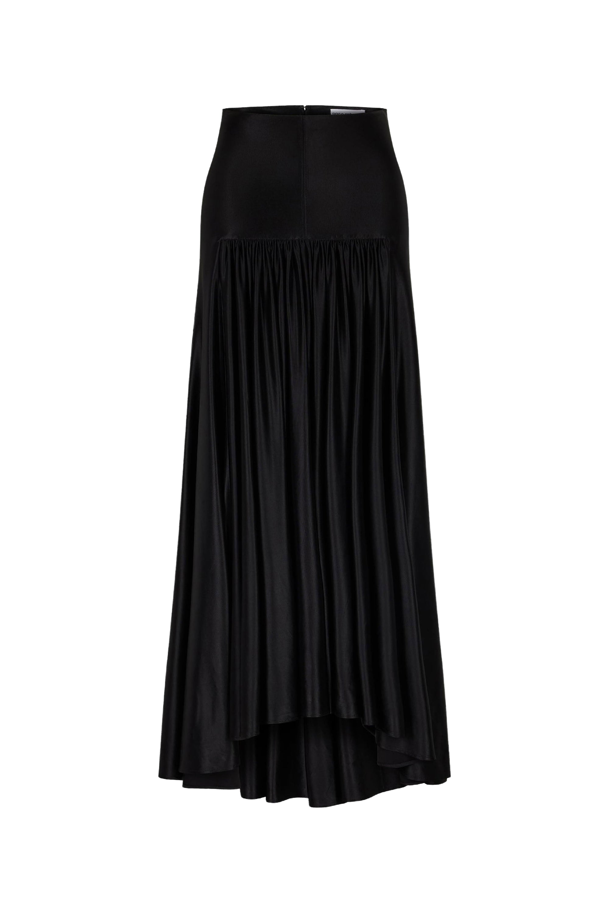 Jupe longue en jersey - Black