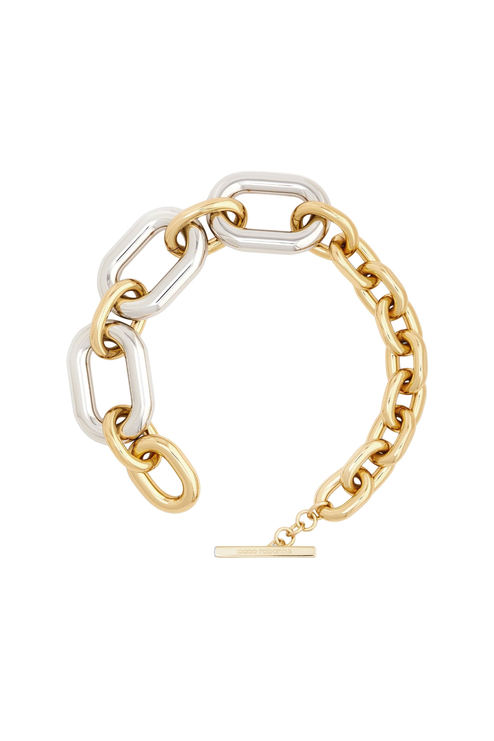 XL Link oversize necklace - Gold & Silver
