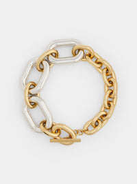 Gold & Silver Collier - Gold & Silver