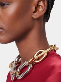 Gold & Silver Collier - Gold & Silver