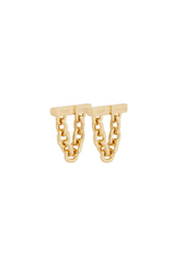 Chain earrings - Gold