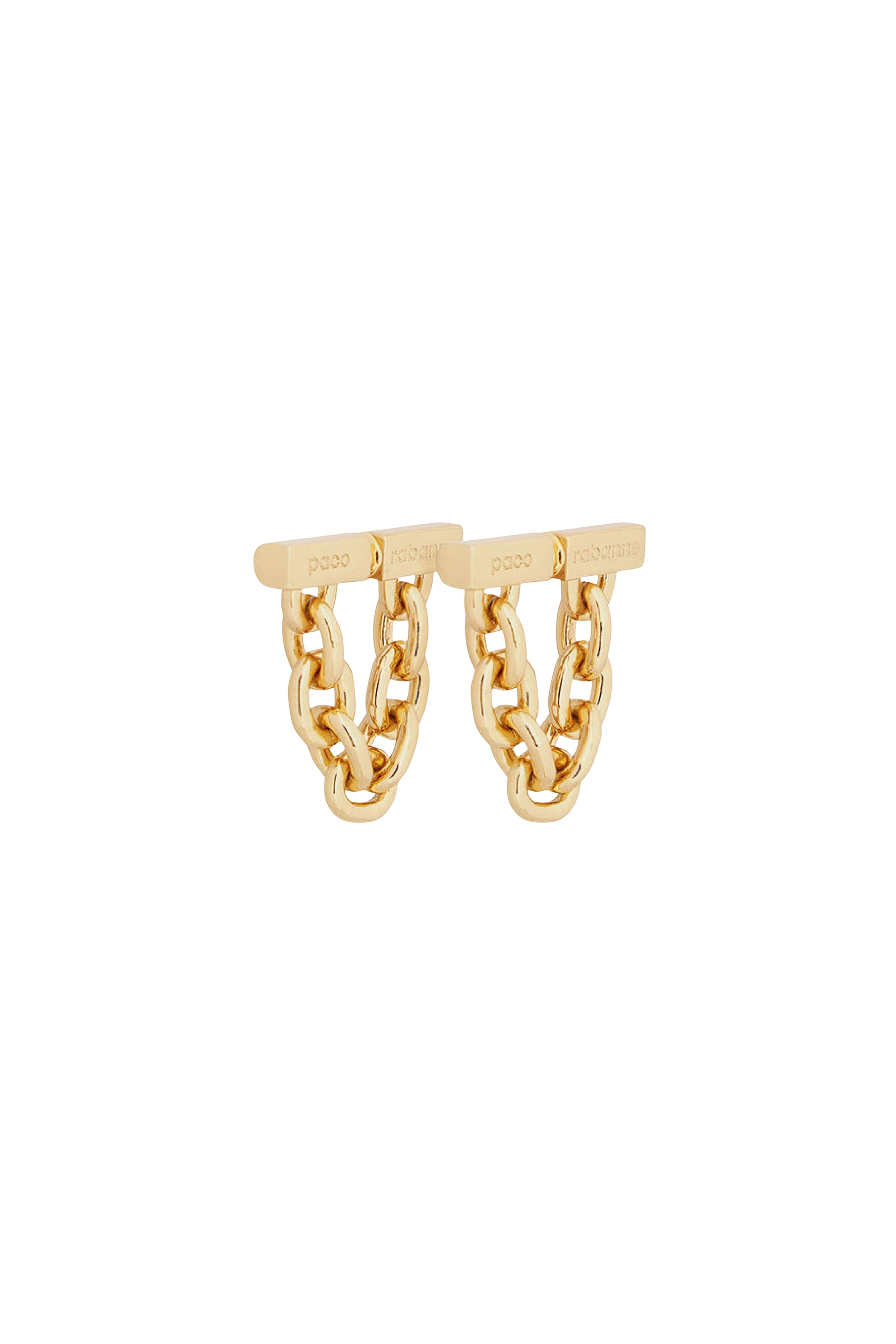 Chain earrings - Gold