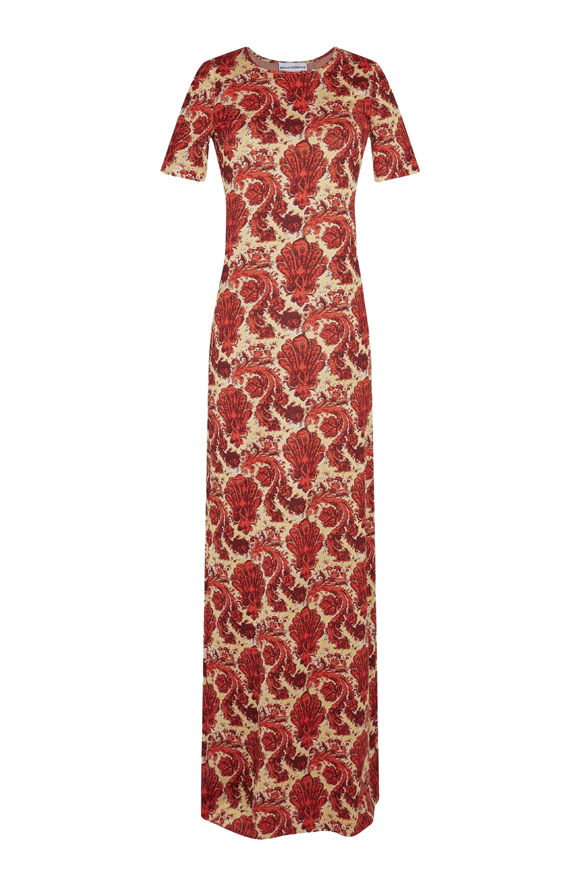 Patterned long dress - Jersey Grunge