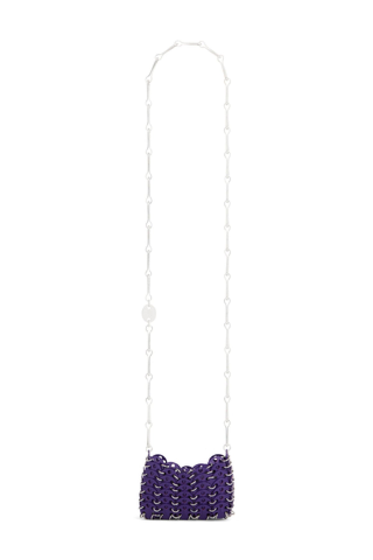 Mini sac 1969 porté épaule en laiton - Purple