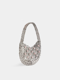 Silver & Light Pink Top - Silver & Light Pink