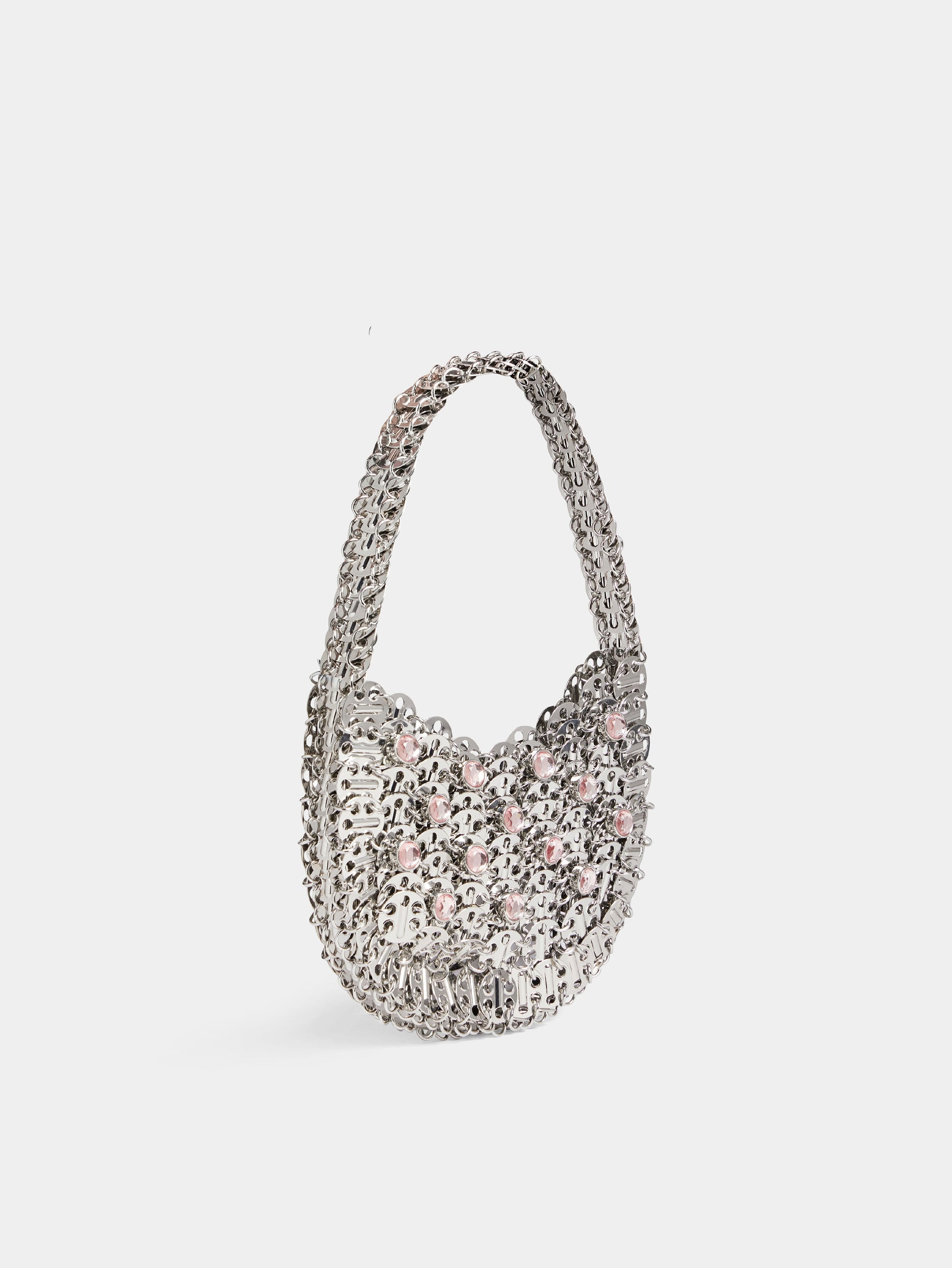 Silver & Light Pink Top - Silver & Light Pink